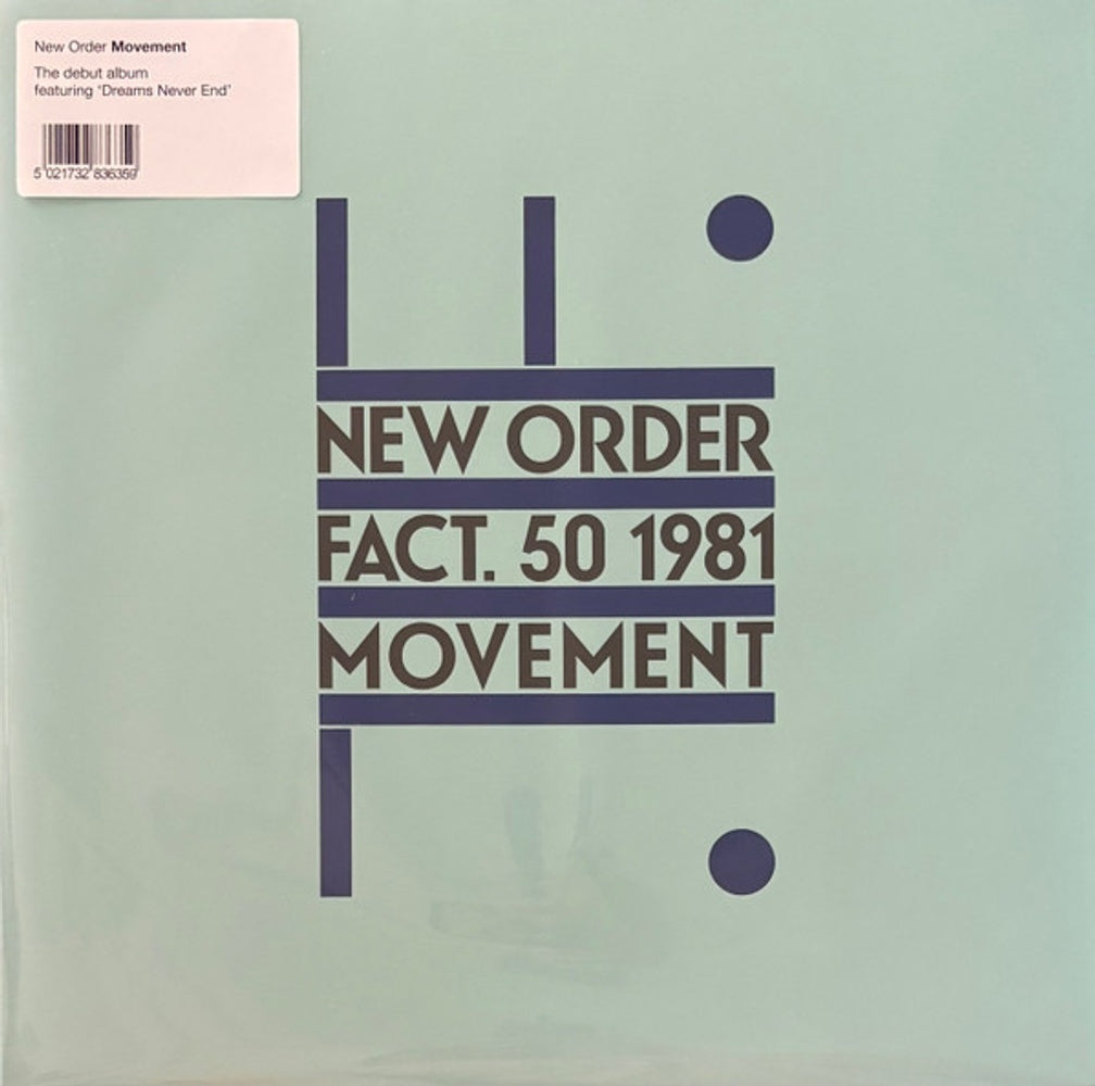 New Order – Movement (LP Vinyl) Vinyl Record