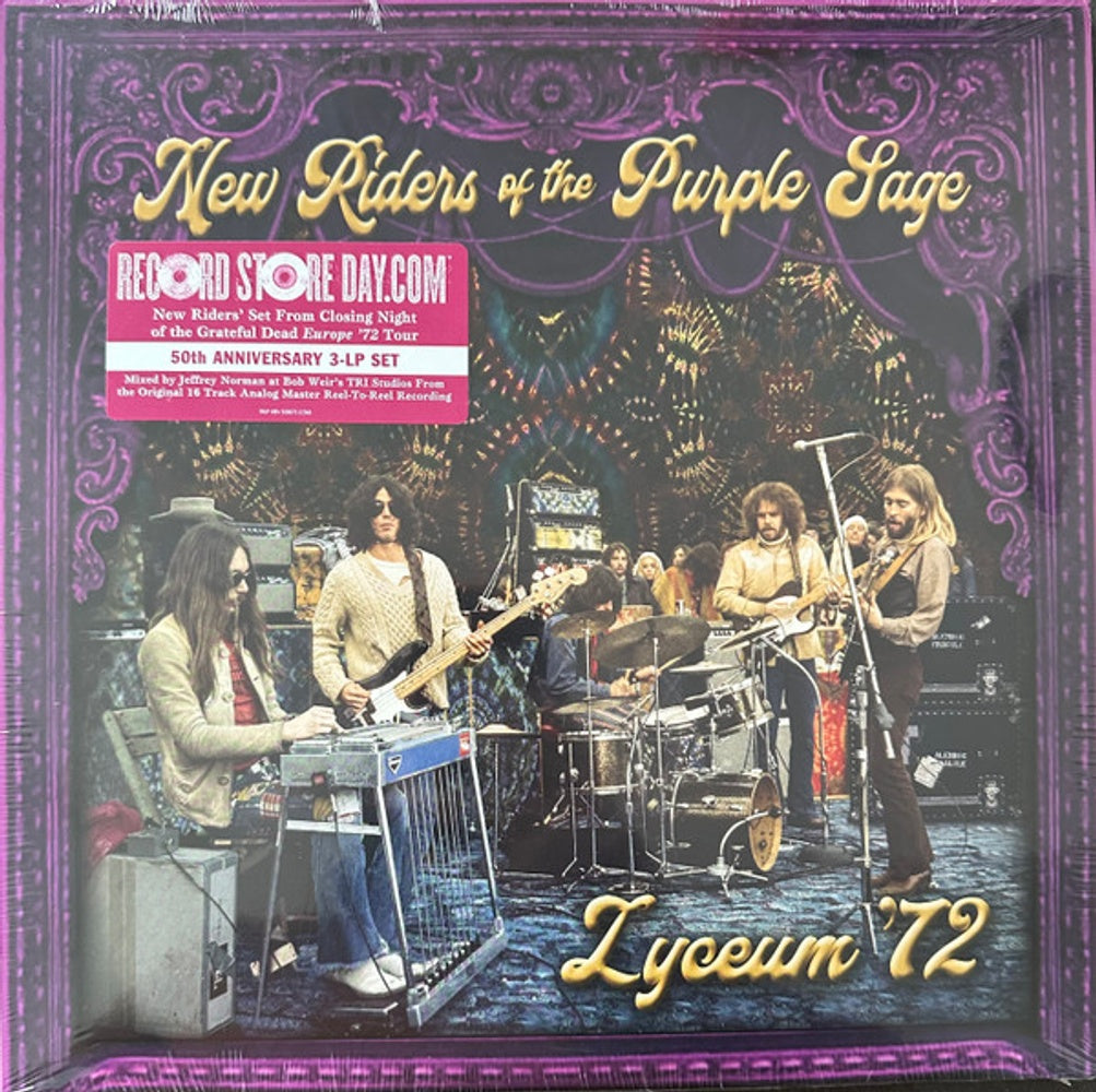 New Riders Of The Purple Sage – Lyceum '72 (3-LP Vinyl) Vinyl Record