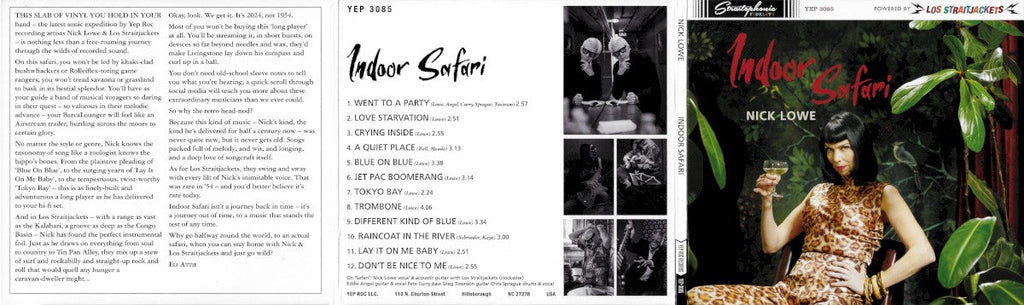 Nick Lowe – Indoor Safari Music CD