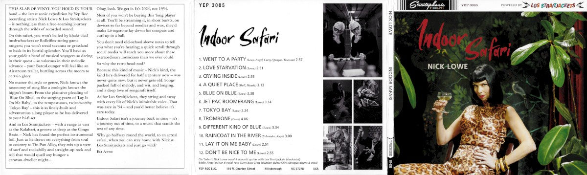 Nick Lowe – Indoor Safari Music CD