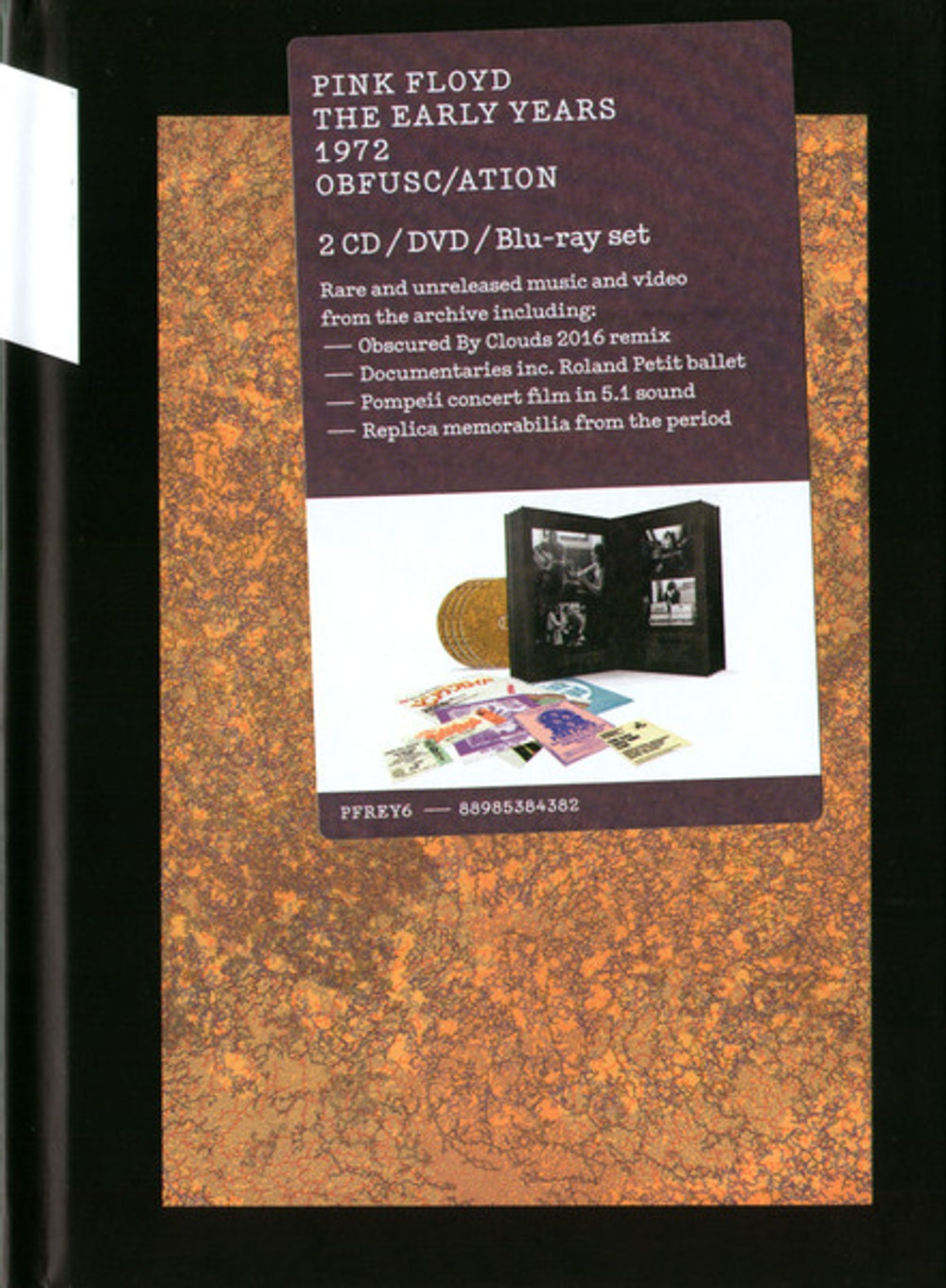 Pink Floyd – 1972 Obfusc/Ation (2-CD/DVD/Blu-ray) Music CD