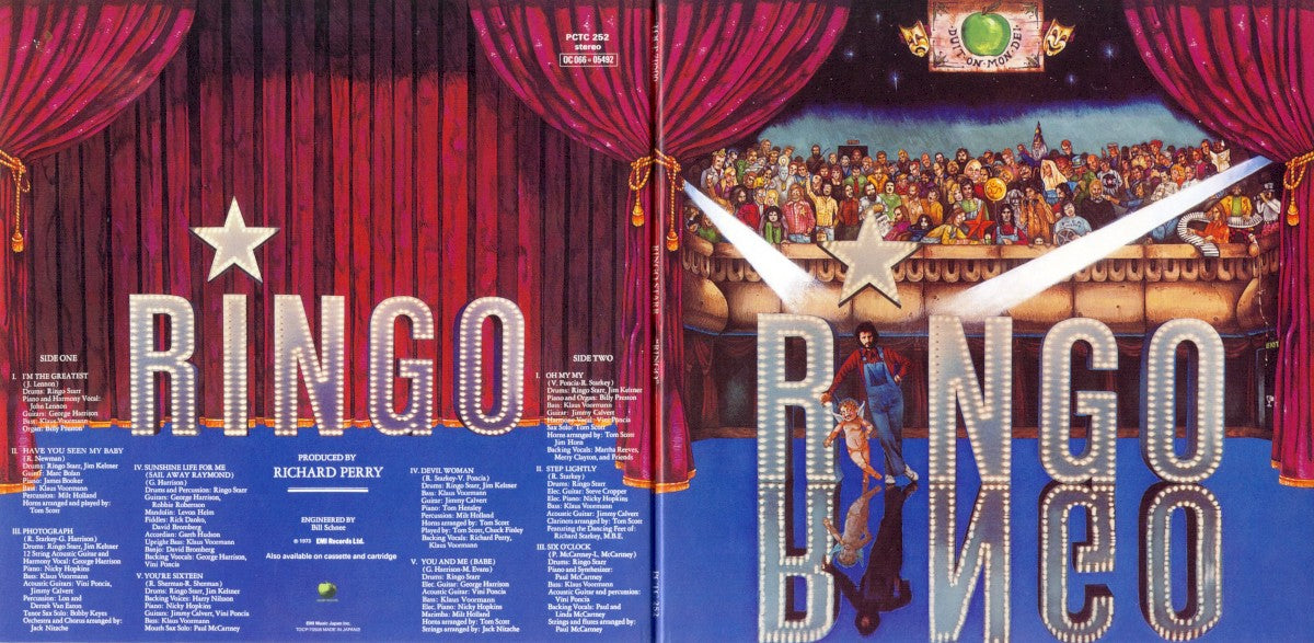 Ringo Starr – Ringo (LP Vinyl) Vinyl Record