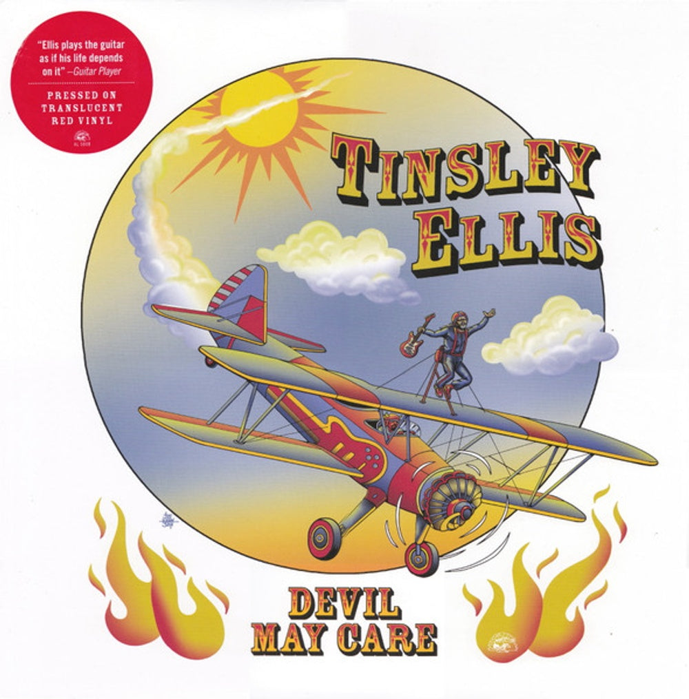Tinsley Ellis – Devil May Care (Red LP Vinyl) Vinyl Record
