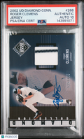 2002 Upper Deck Diamond Connection#266 Roger Clemens Signed Card Auto 10 PSA