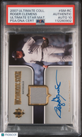 2007 Ult Collection Ult Star Mats #SM-RC Roger Clemens Mat. signed PSA A Auto 10