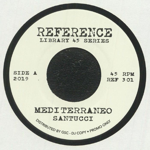 "Mediterraneo" b/w "Chase" | Mint (M) Generic