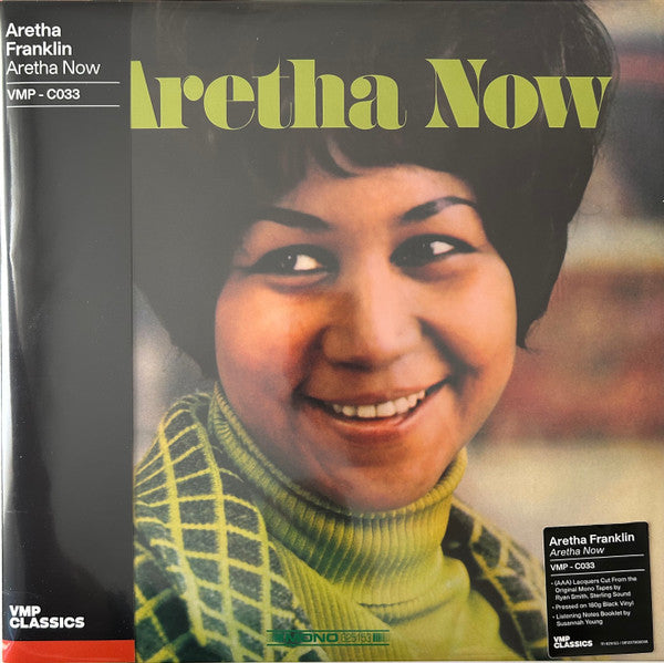 Aretha Now (VMP VINYL) | Mint (M) Mint (M)