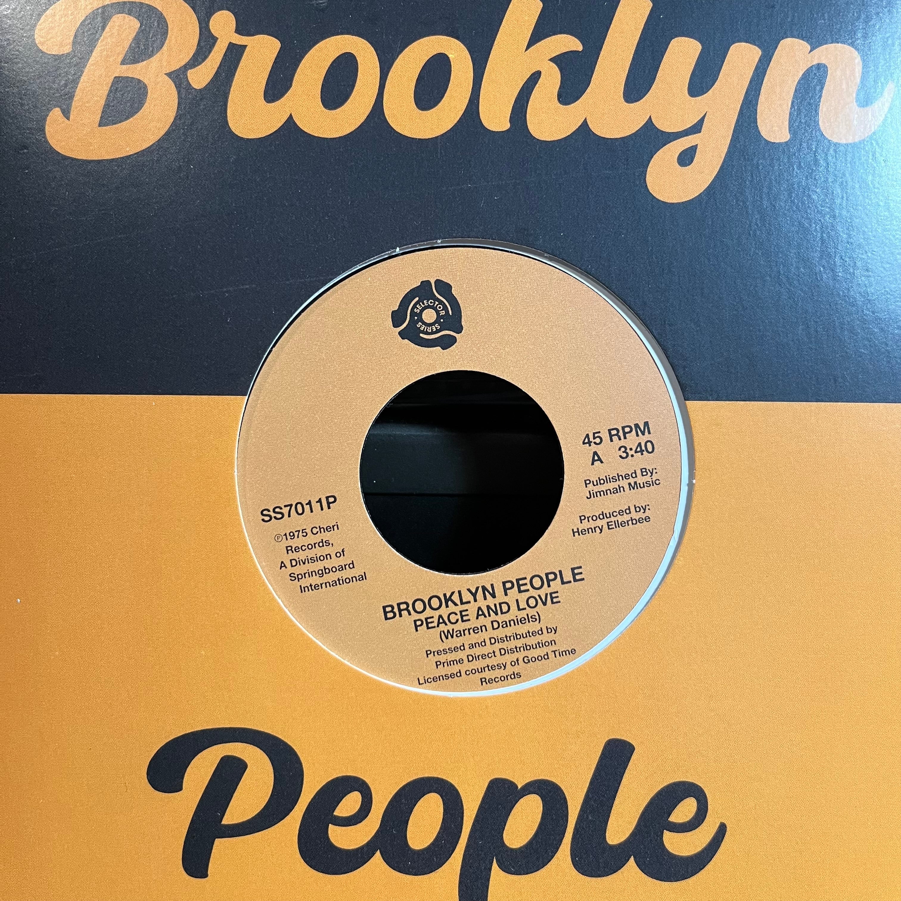 Peace And Love / Wreck (RSD 2025 7" VINYL) | Mint (M) Mint (M)