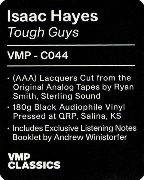 Tough Guys (VMP VINYL) | Mint (M) Mint (M)