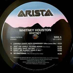 Whitney Houston - Whitney: Special Edition (VINYL) | Mint (M) Mint (M)