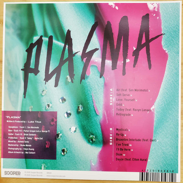 Plasma (VMP VINYL) | Mint (M) Mint (M)