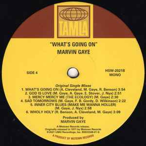 Marvin Gaye - What's Going On (50th Anniversary Edition) (2x VINYL) | Mint (M) Mint (M)