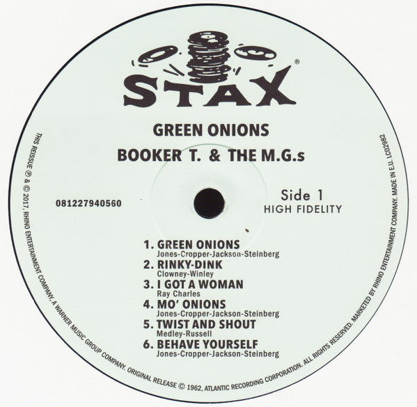 Green Onions (VINYL) |