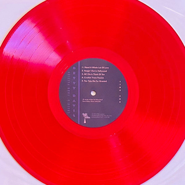 Crashin' From Passion (TRANSPARENT RED VINYL) | Mint (M) Mint (M)