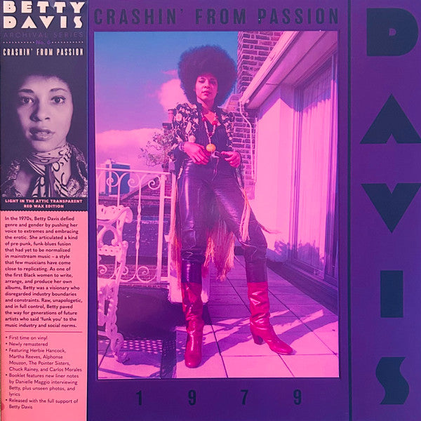 Crashin' From Passion (TRANSPARENT RED VINYL) | Mint (M) Mint (M)
