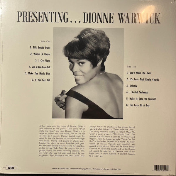 Presenting Dionne Warwick (YELLOW VINYL) |