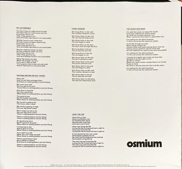 Osmium | Mint (M) Mint (M)