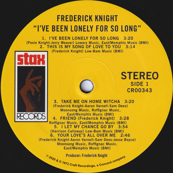 I've Been Lonely For So Long (VINYL / VMP) | Mint (M) Mint (M)