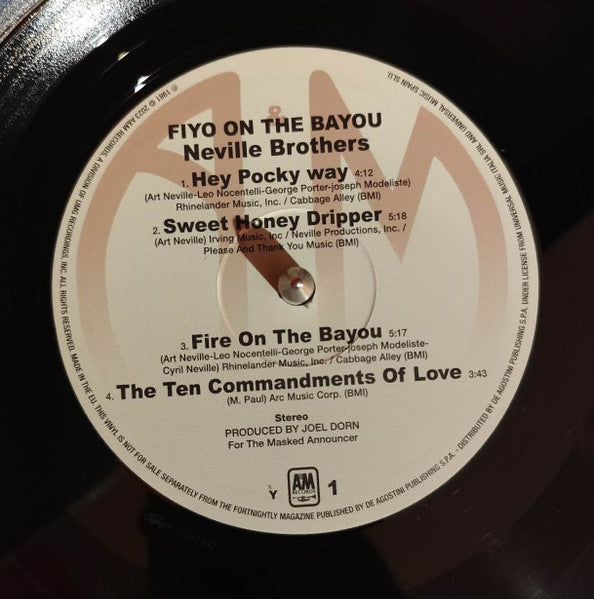 The Neville Brothers - Fiyo On The Bayou (VINYL - ITALY 2024) | Mint (M) Mint (M)