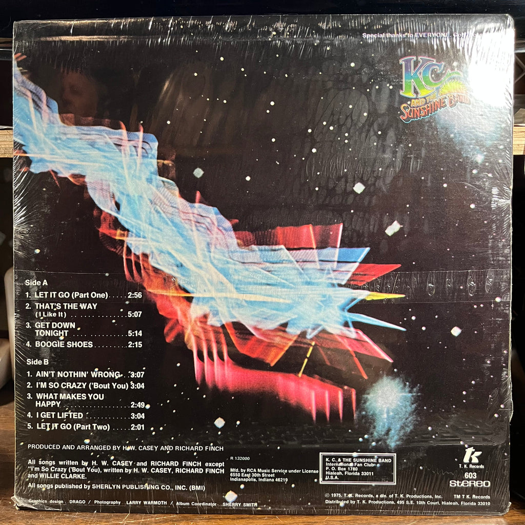 KC And The Sunshine Band (VINYL) | Mint (M)