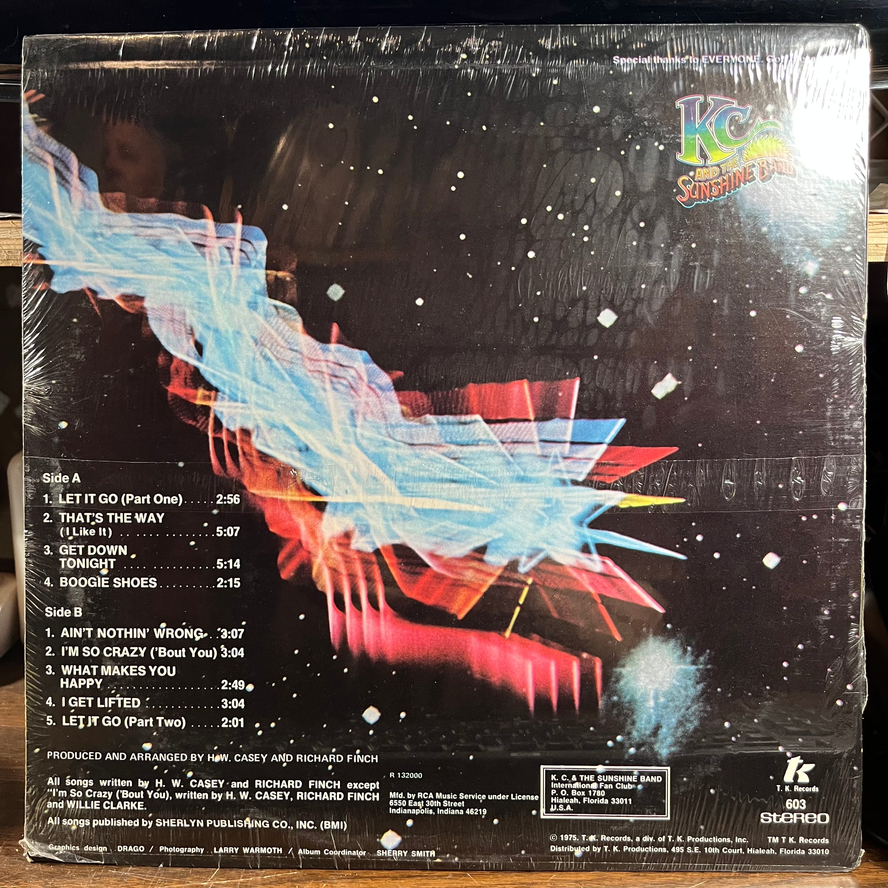 KC And The Sunshine Band (VINYL) | Mint (M)