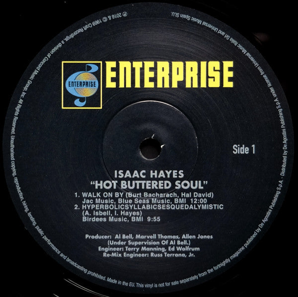 Hot Buttered Soul (VINYL) |
