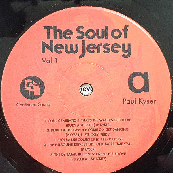 The Soul Of New Jersey Vol.1 (VINYL) | Mint (M) Mint (M)