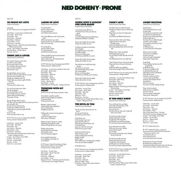Prone (VINYL) | Mint (M) Mint (M)
