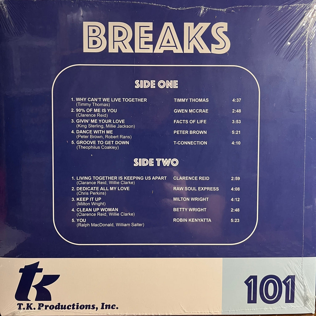 T.K. Breaks 101 (VINYL) | Mint (M) Mint (M)