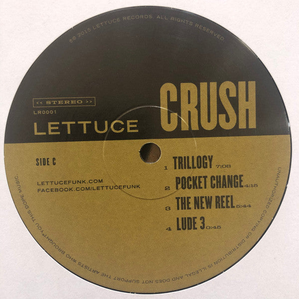 Lettuce (3) - Crush (2xVINYL) |