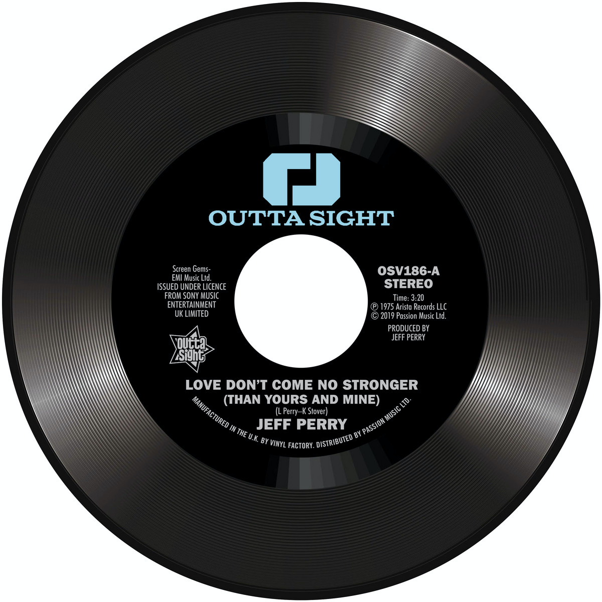 Jeff Perry / Mandrill - (PRESALE 5/8/26) Love Don't Come No Stronger / Too Late (VINYL 7") | Mint (M) Mint (M)