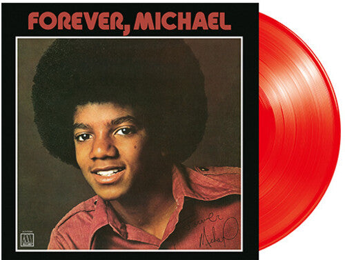 Michael Jackson - (PRESALE 6/19/26) Forever, Michael (CLEAR RED VINYL) | Mint (M) Mint (M)