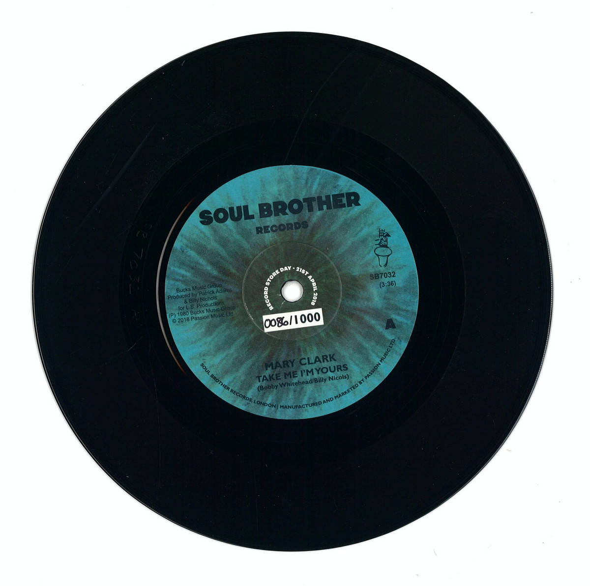 Mary Clark - (PRESALE 5/8/26) Take Me I'm Yours / You Got Your Hold On Me (VINYL 7") | Mint (M) Mint (M)