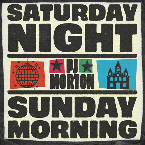 P.J. Morton - (PRESALE 6/19/26) Saturday Night / Sunday Morning (2xVINYL) | Mint (M) Mint (M)