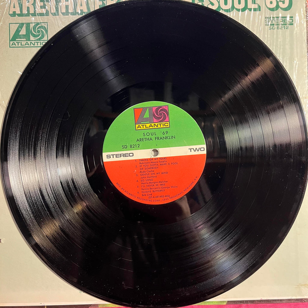 Aretha Franklin - Soul '69 *MGM/SHRINK* | Excellent (EX) Near Mint (NM)
