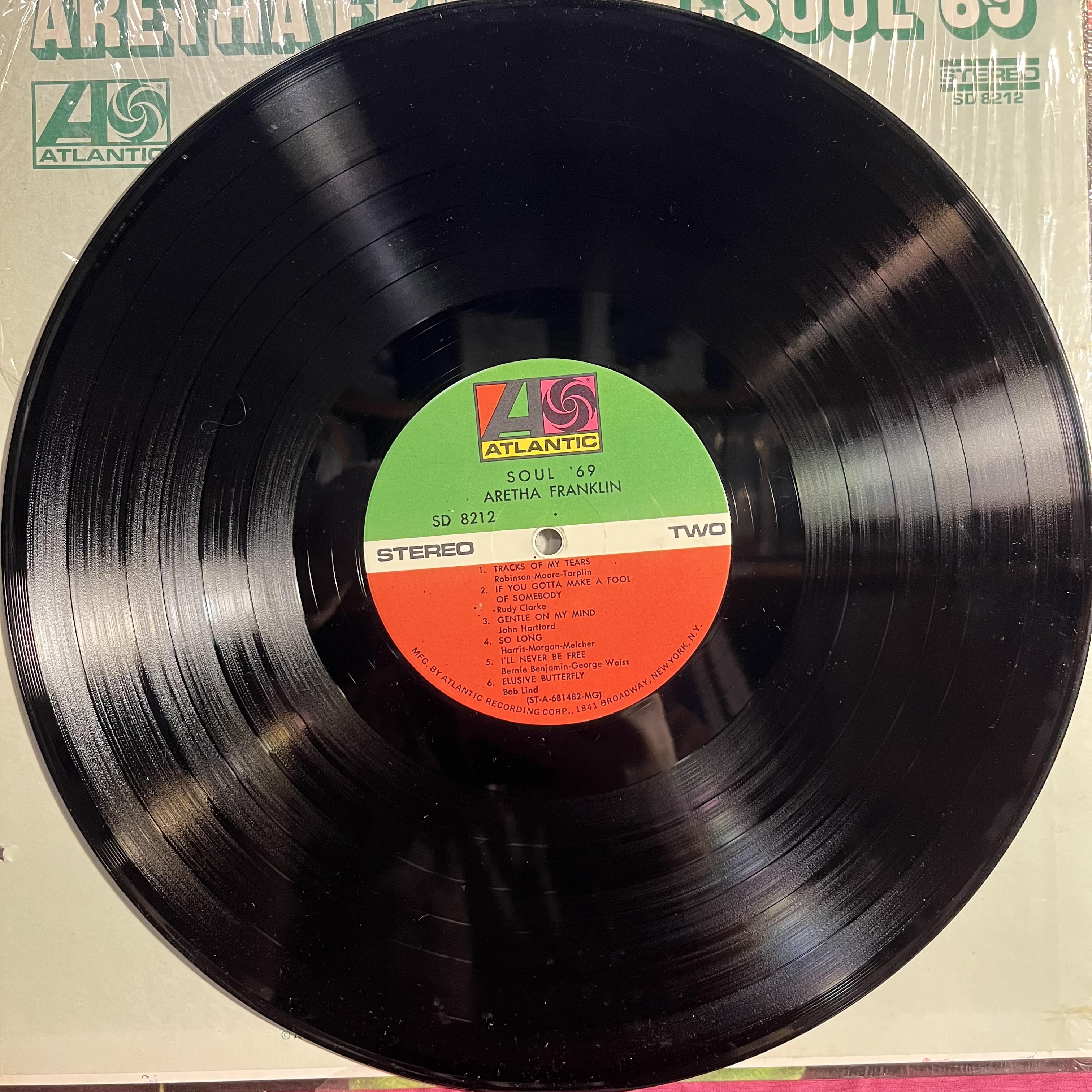 Aretha Franklin - Soul '69 *MGM/SHRINK* | Excellent (EX) Near Mint (NM)