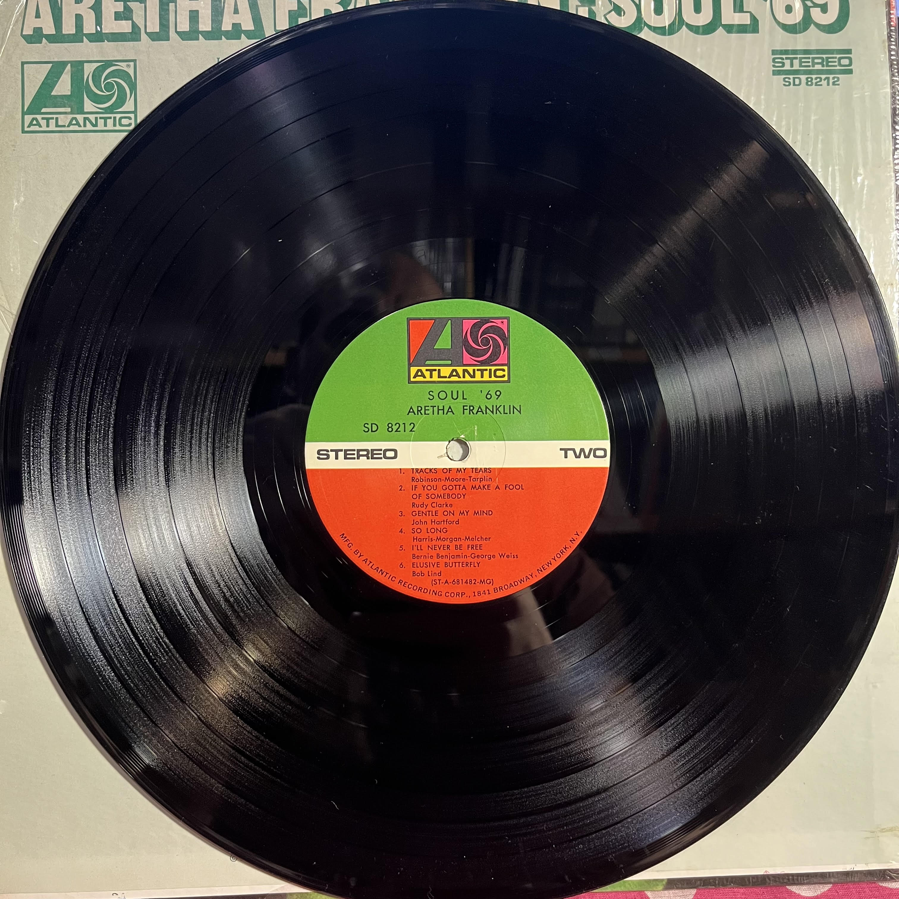 Aretha Franklin - Soul '69 *MGM/SHRINK* | Excellent (EX) Near Mint (NM)