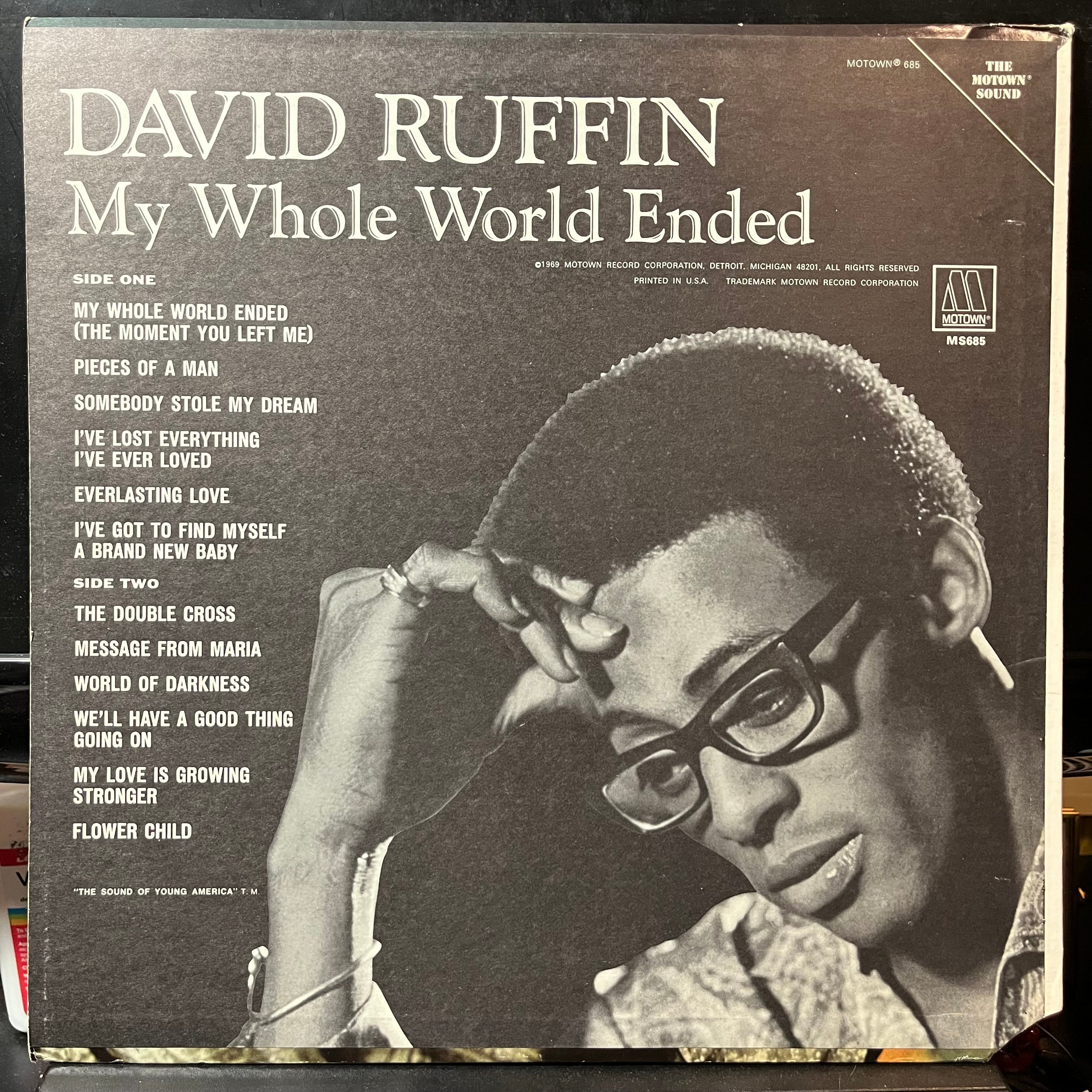 David Ruffin - My Whole World Ended (VINYL) |