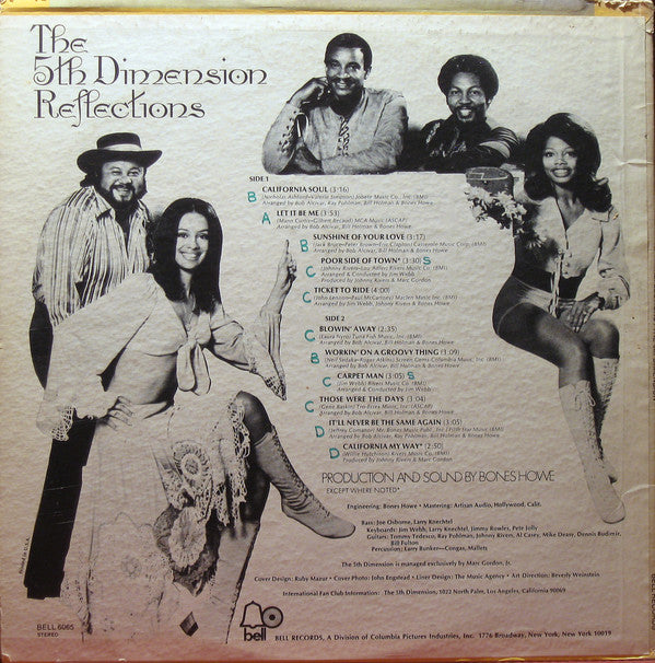 The Fifth Dimension - Reflections *BESTWAY* | Near Mint (NM) Near Mint (NM)