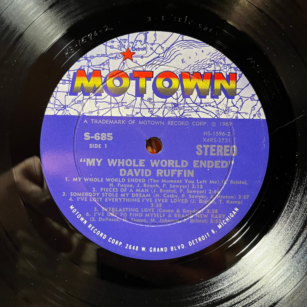 David Ruffin - My Whole World Ended (VINYL) |