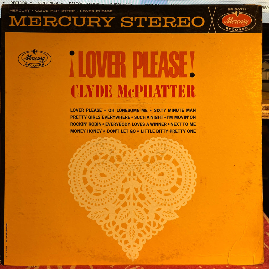 Clyde McPhatter - Lover Please! | Very Good Plus (VG+) Very Good Plus (VG+)