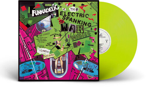 Funkadelic - The Electric Spanking Of War Babies [Import] [Fluorescent Green] Vinyl Record