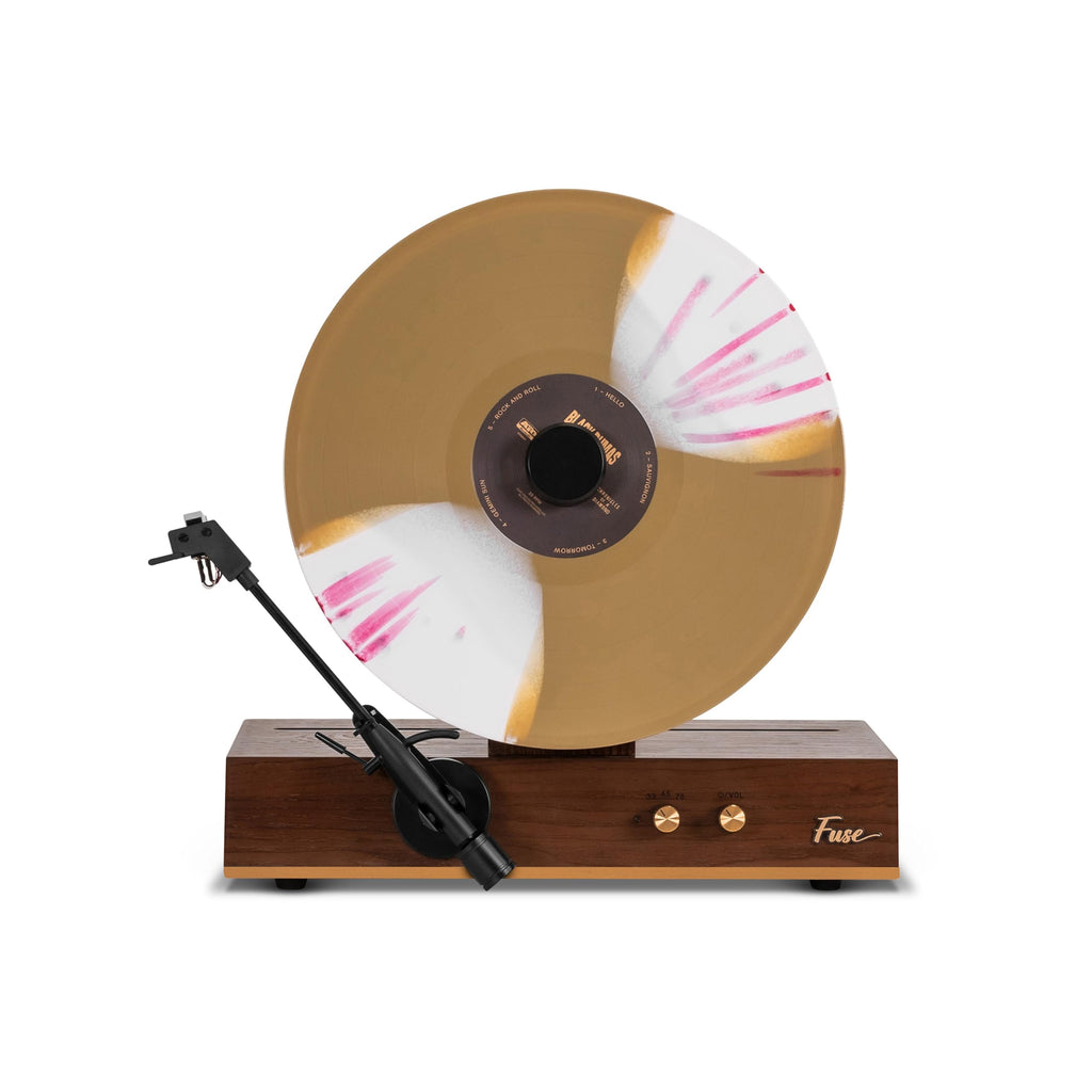 Fuse GLD  Vertical Record Player Without Speakers