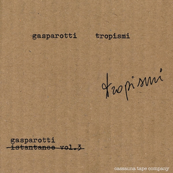 Tropismi Music Cassette Tape