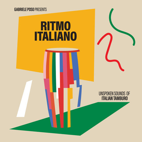 Ritmo Italiano 'Unspoken Sounds of Italian Tamburo' Music CD