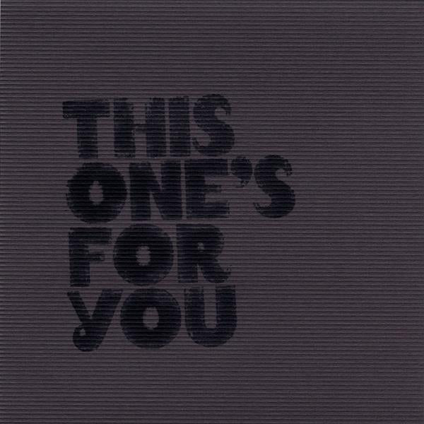 This One's For You Music CD