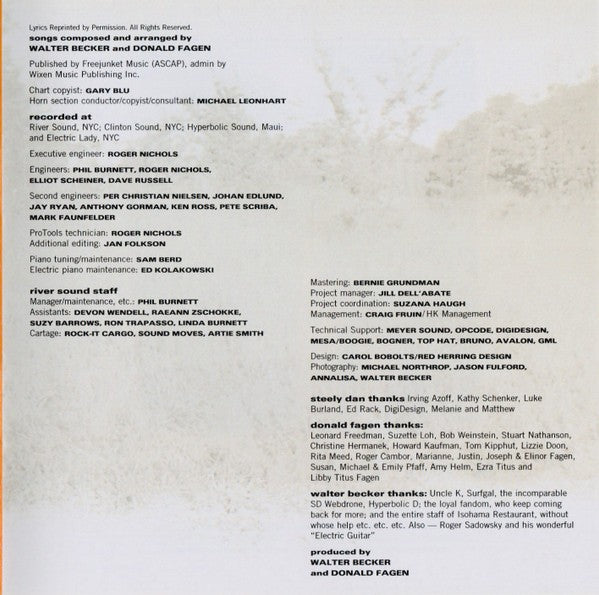 Steely Dan – Two Against Nature (SACD CD)