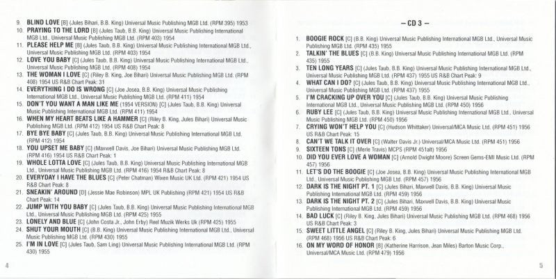 B.B. King – Complete Singles As & Bs 1949-62 (5-CD) Music CD