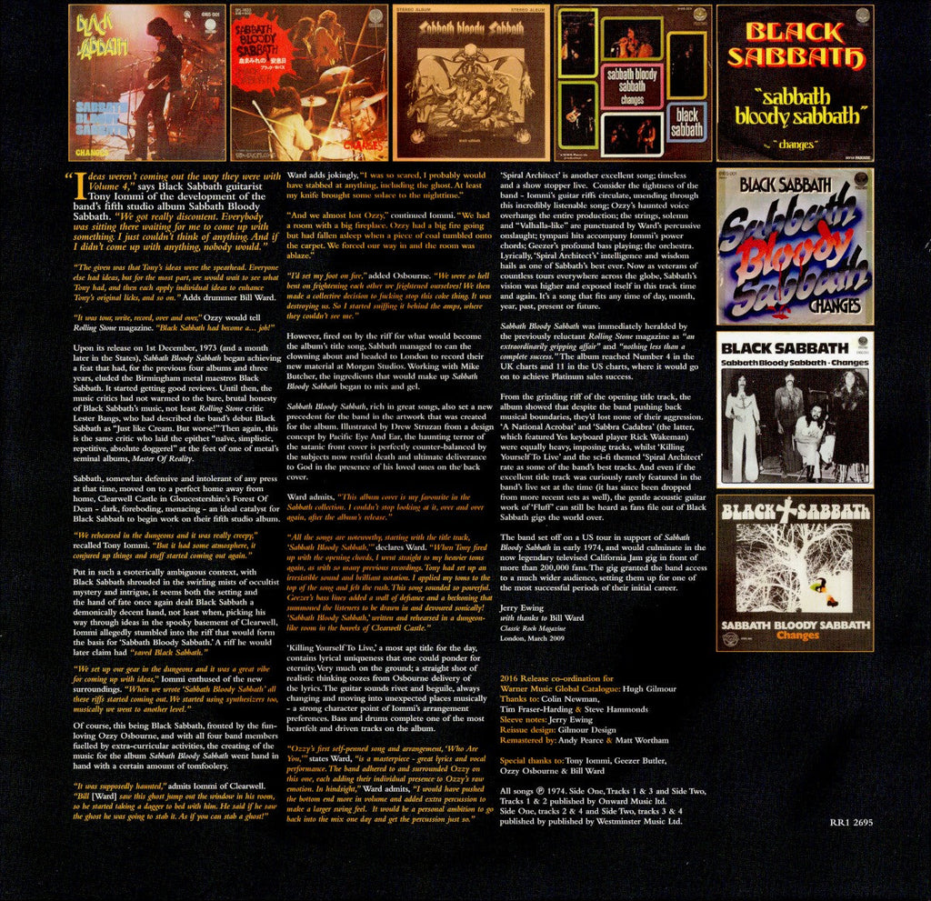 Black Sabbath – Sabbath Bloody Sabbath (LP Vinyl) Vinyl Record