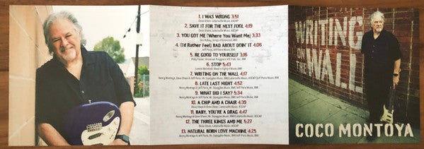 Coco Montoya – Writing On The Wall Music CD
